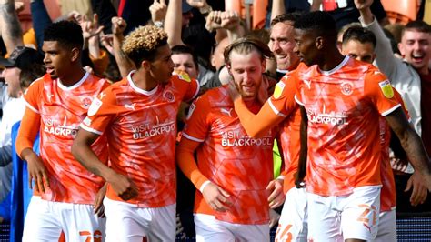 blackpool score today|blackpool match today.